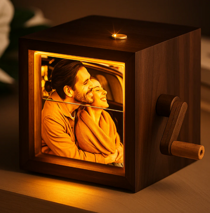 Custom Crank Photo Box